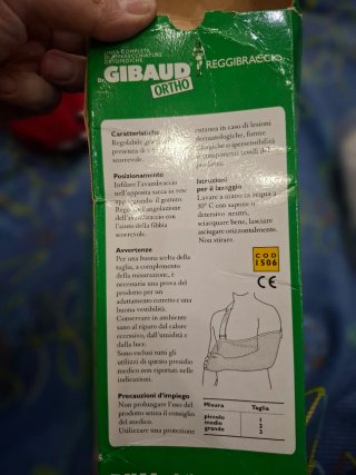 Reggibraccio Gibaud tg.02