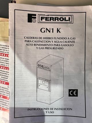 Caldaia Ferroli a gasolio in ottime condizioni