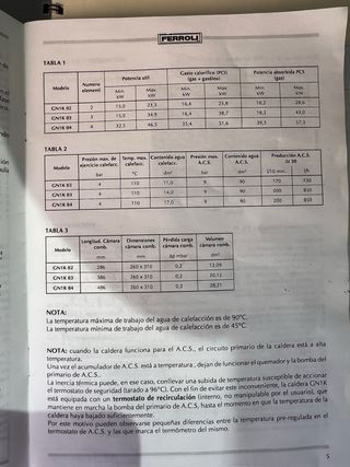 Caldaia Ferroli a gasolio in ottime condizioni