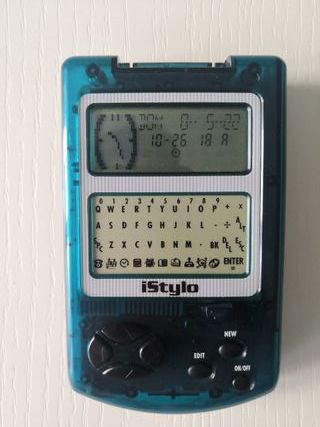 Agenda elettronica iStylo anni '90