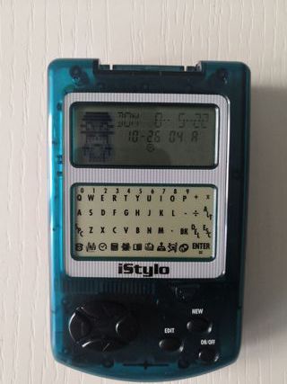 Agenda elettronica iStylo anni '90