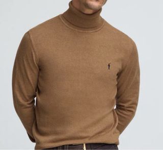 Jersey Polo Club cuello alto marrón