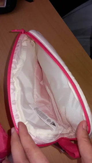 Neceser Adidas Blanco y Rosa