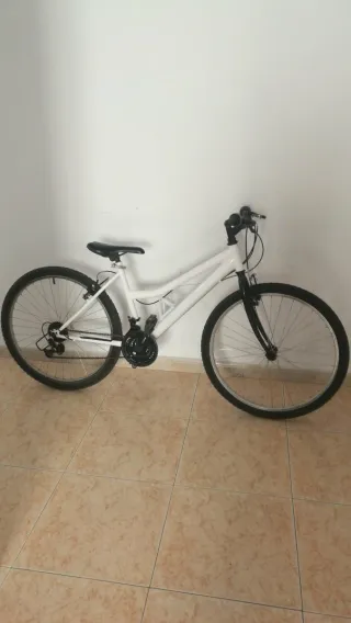 Bicicleta Blanca Montaña