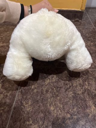 Peluche Oso Blanco Suave