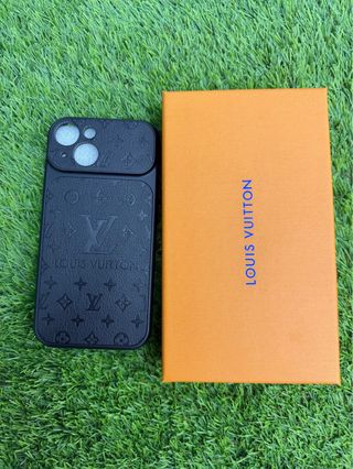 Funda iPhone 15 Louis Vuitton Negra + Caja