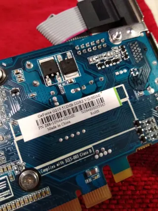 Tarjeta Gráfica Asus PCI Express 512MB