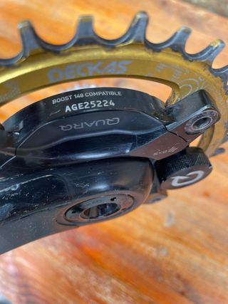 Bielas XX1 con Potenciómetro Quarq+ pedales XT