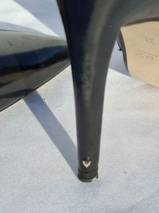 Zapatos de tacón D'Orsay Zara T38