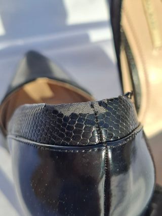 Zapatos de tacón D'Orsay Zara T38