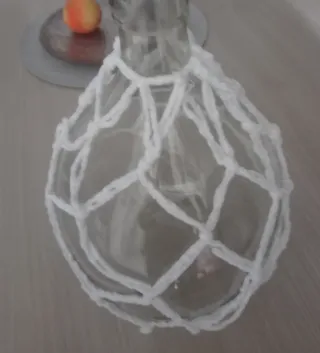 Damigiana in vetro con cestello 5 litri Ambrosio