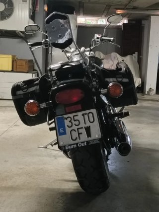 Yamaha Drag Star 650 Negra,