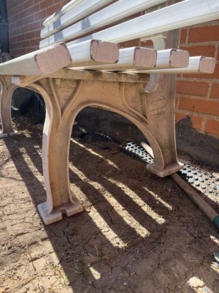 Prezzo per 2 - Set di panche da giardino