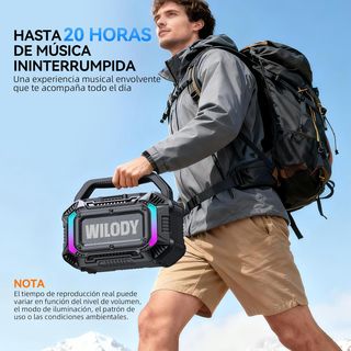 SIN ABRIR 3 en 1 Altavoz Bluetooth Con Carga 100W