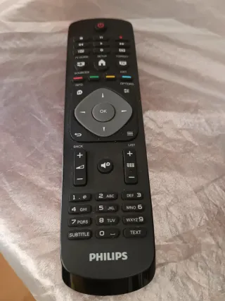 Televisión Philips Negra