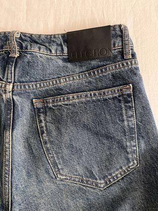 Pantalón vaquero Mango flare tiro medio T40