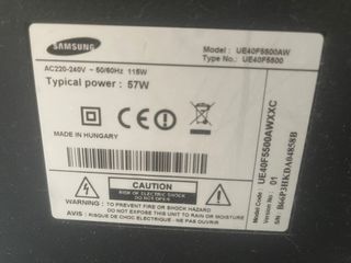 Televisor Samsung 42 Negro/Plata