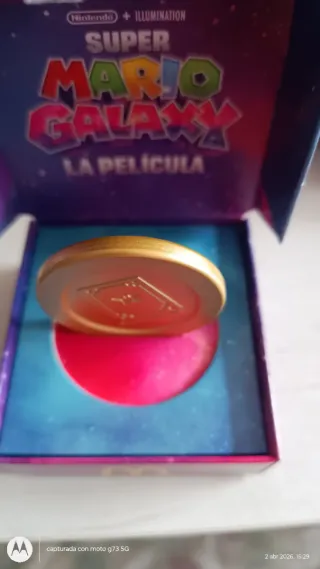 Moneda Super Mario Galaxy Película