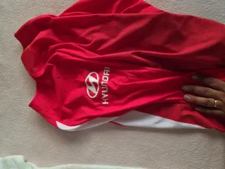 Atlético de Madrid Polo Manga Larga tela de jugado