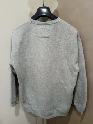 Felpa Piazza Italia Uomo Grigia 2XXL.