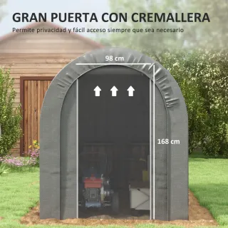 Carpa Jardín Bicicletas Acero