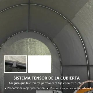 Carpa Jardín Bicicletas Acero