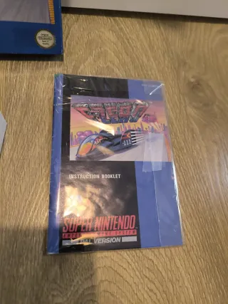 F-Zero PAL SNES (Super Nintendo)