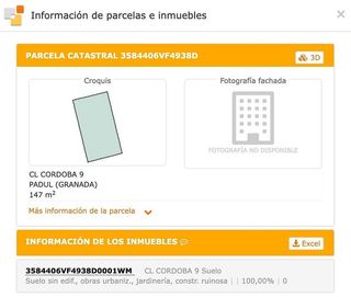 Terreno en venta en Padul