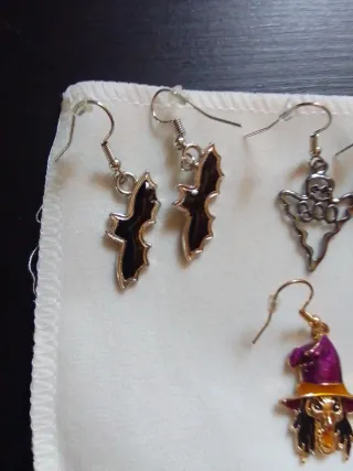 Lote pendientes Halloween
