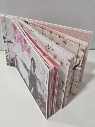 Álbum cosido estilo japonés