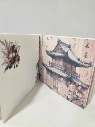 Álbum cosido estilo japonés