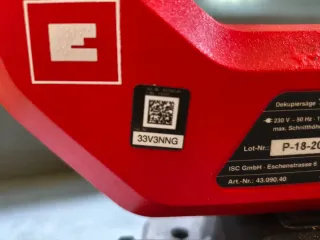 Sierra de marquetería eléctrica