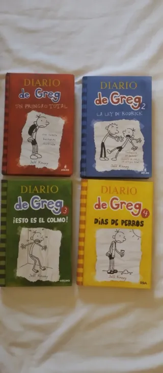 Diario de Greg 1, 2, 3 y 4