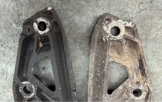 Pareja esteiberas  Cagiva Ala Azzurra.