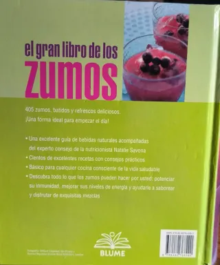 El gran libro de los zumos (Spanish Edition)