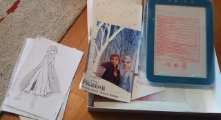 Mesa de Diseño, mesa de luz Frozen II Educa