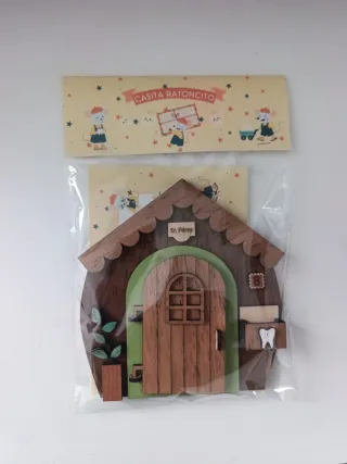 Casa Ratón Pérez Madera 8-15€ Personalizado