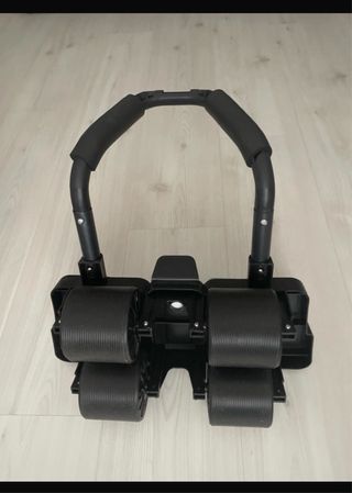 Tabla flexiones + Rueda abdominal 4 ruedas