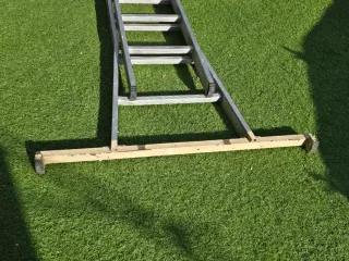 Escalera aluminio extensible de 2 tramos. 6,60m