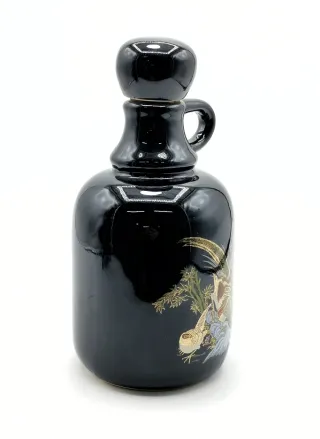 Botella para licor con bonitos motivos orientales