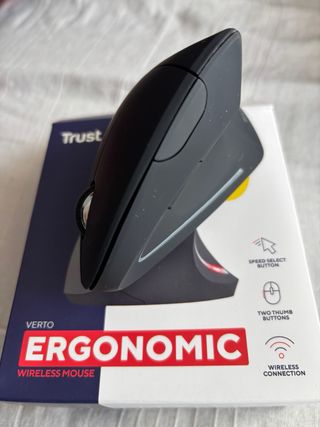 Ratón Ergonómico Trust Verto Inalámbrico
