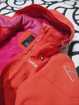 Chaqueta de esquí Wedze Talla S Coral