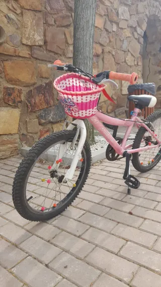 Bicicletas de 24 pulgadas   rosa y negra