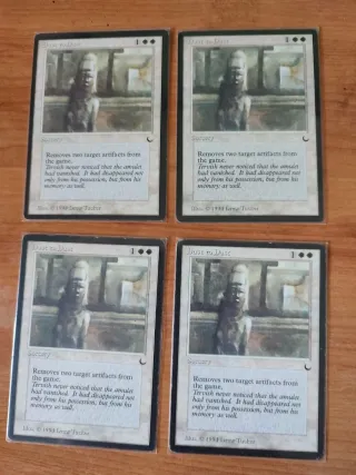 Dust to Dust 4x Cartas Magic MTG