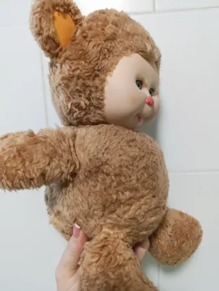 Muñeco antiguo peluche oso
