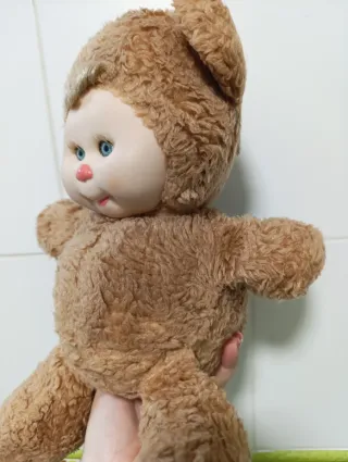 Muñeco antiguo peluche oso