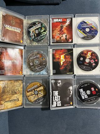 Consola PS3 Slim 160GB + 6 Juegos y 5 Mandos