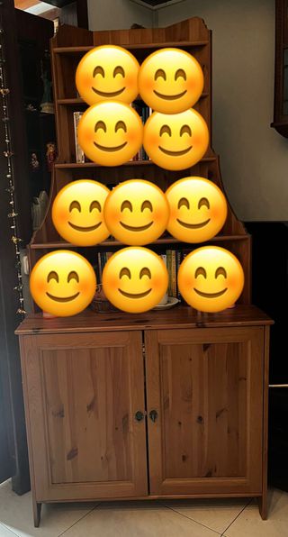 Mueble esquinero de madera