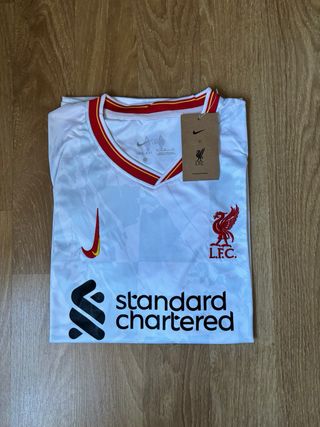 Camiseta Liverpool Talla M Nike Dri-Fit