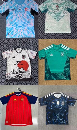 Camisetas de futbol
